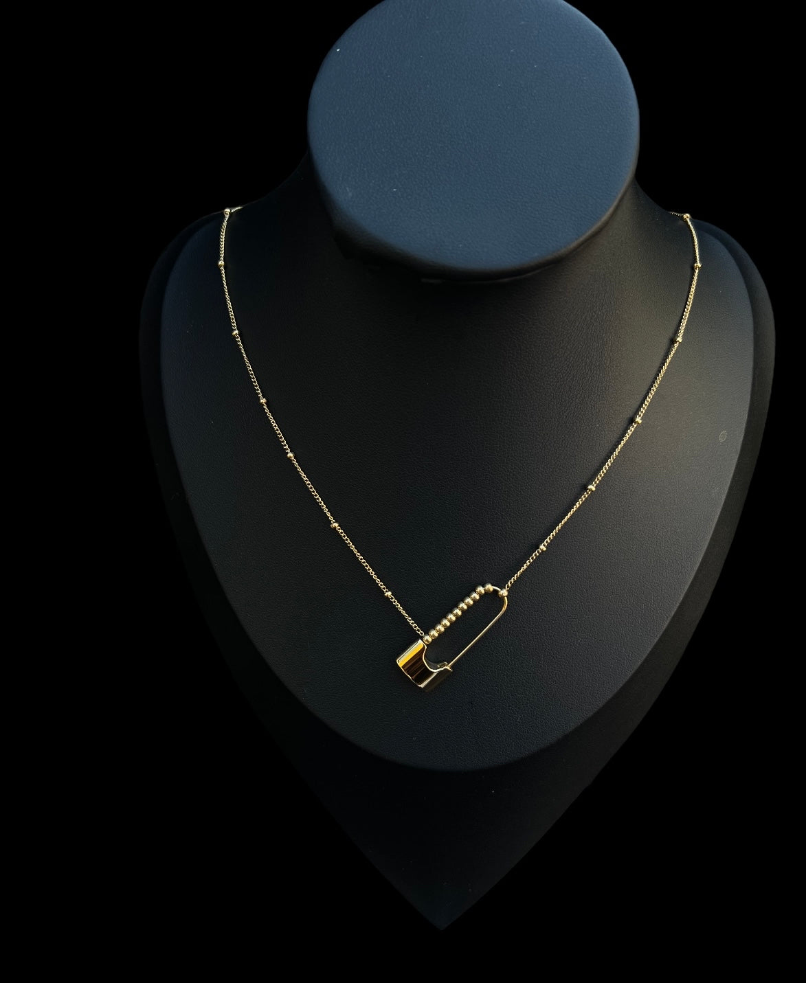 Dainty Bubble Clip Necklace