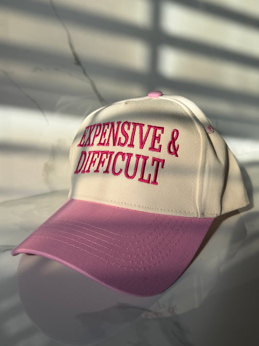 Pink Expensive & Difficult Hat