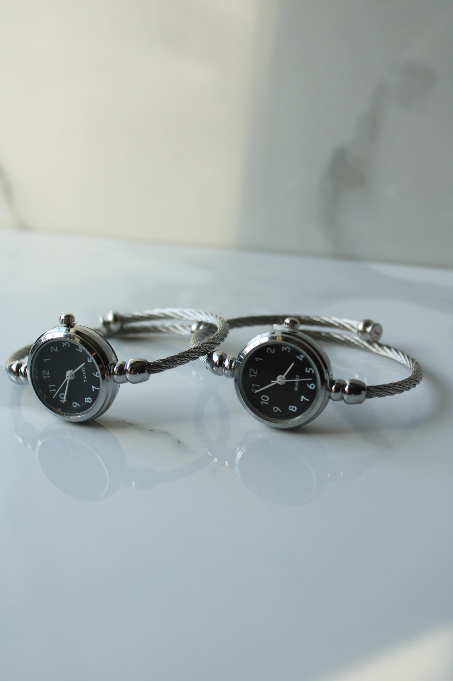 Silver Micro Watch