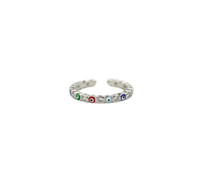 Dainty Open Eyes Rings