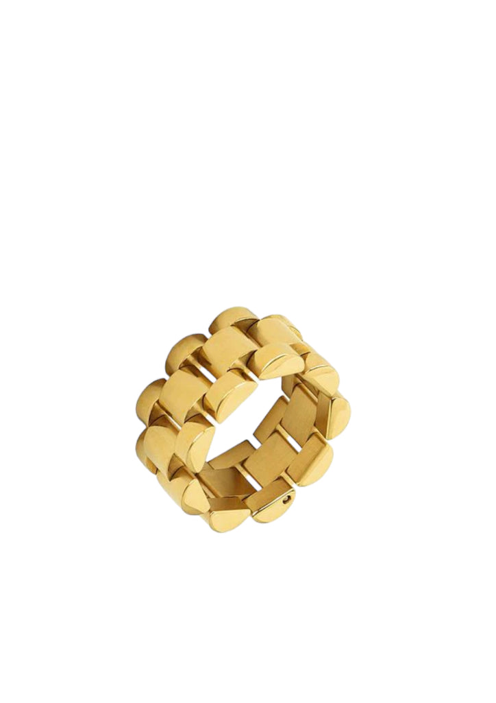 アクセサリー Chandler Ring Watch Rank A Silver Watch Chain Ring – LINKED JEWEL