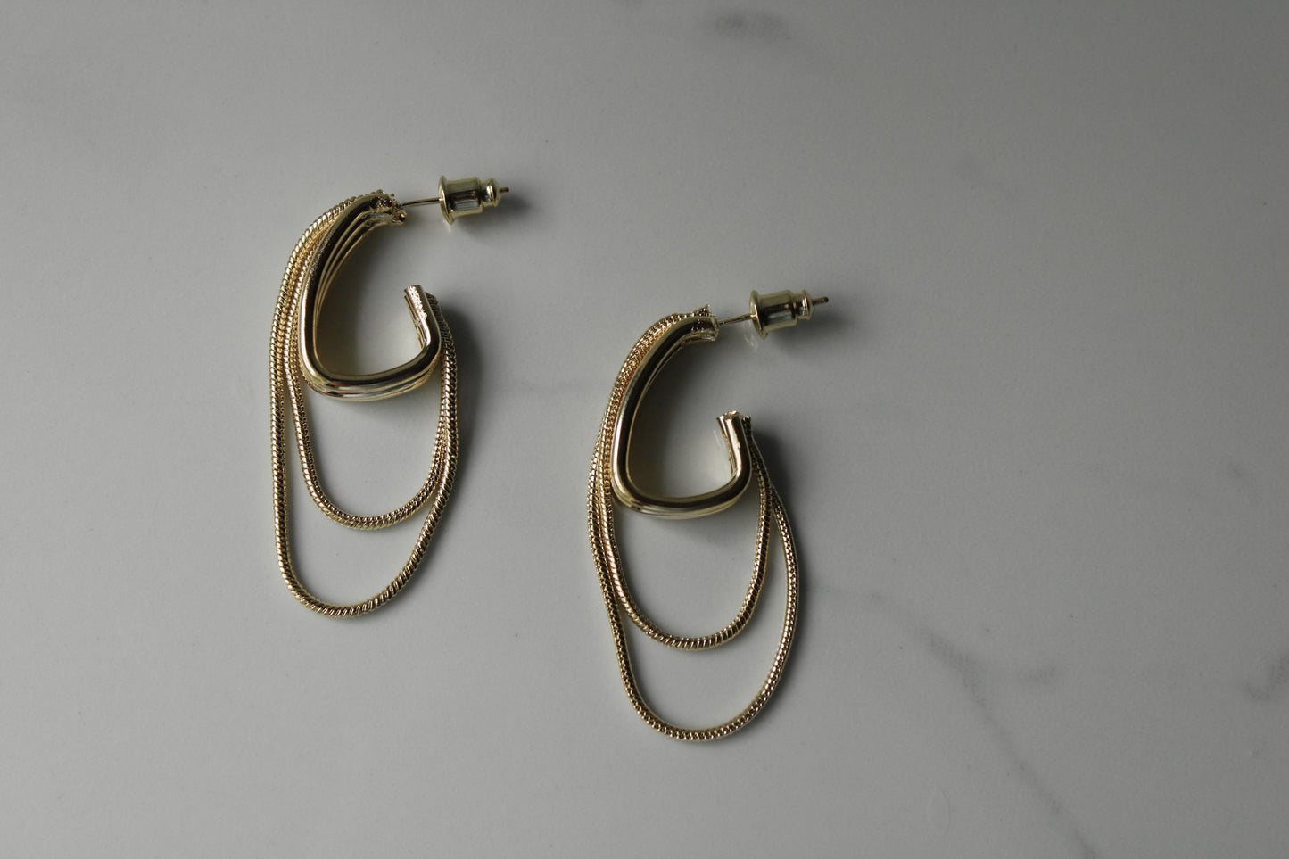 Golden Drip Earring