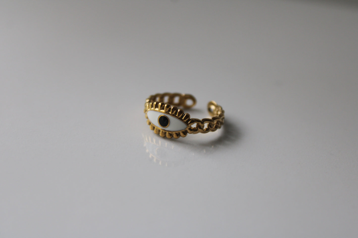 Braided Eye Ring