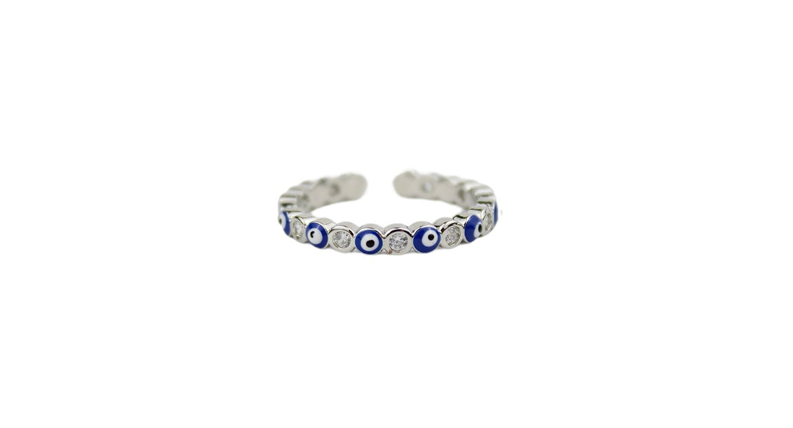Dainty Open Eyes Rings