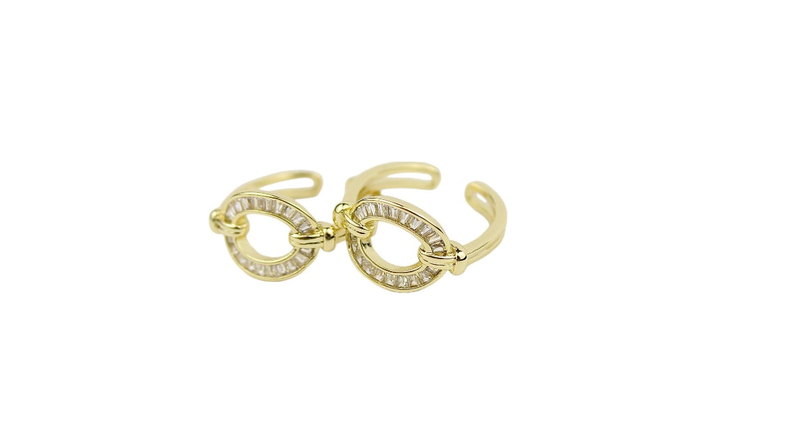 Golden Halo Ring