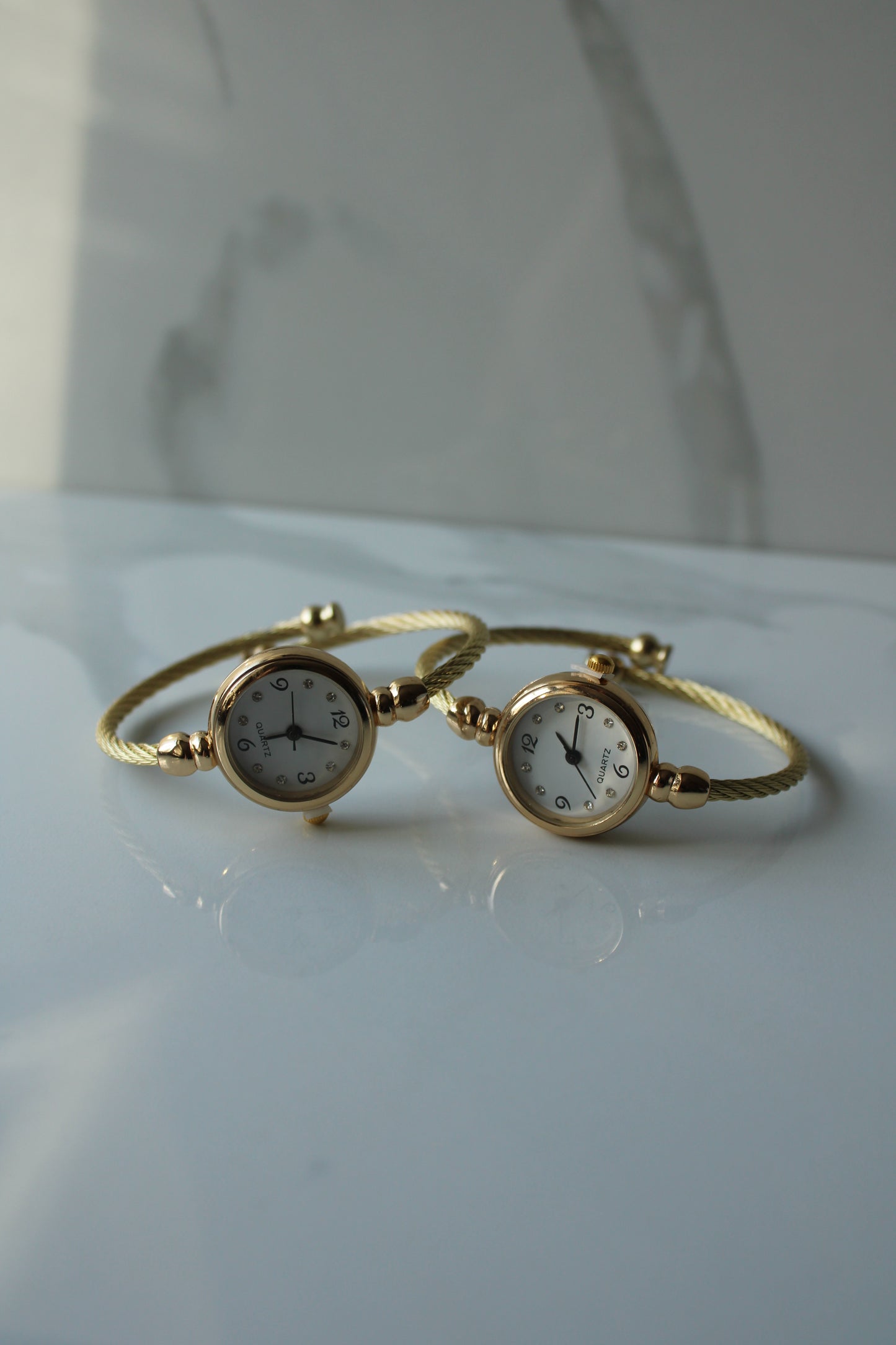 Gold Micro Watch