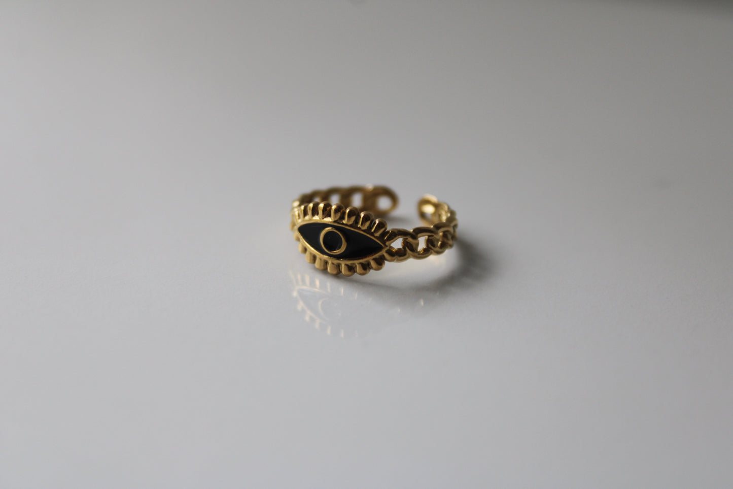 Braided Eye Ring