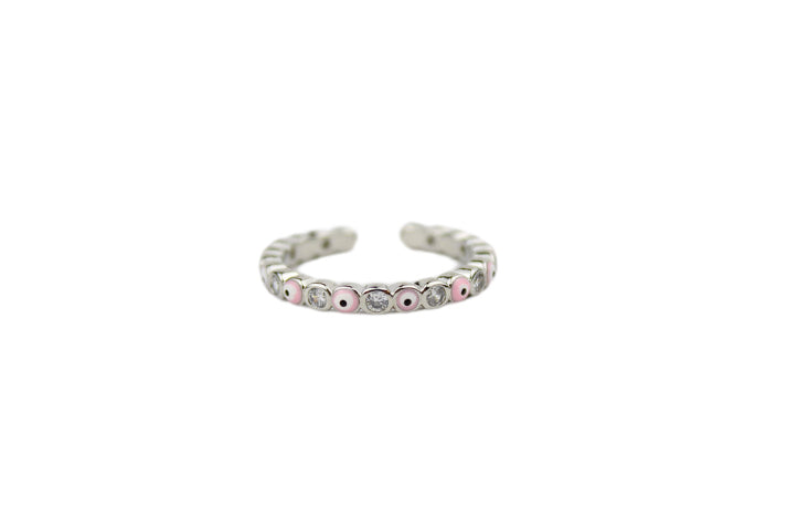 Dainty Open Eyes Rings