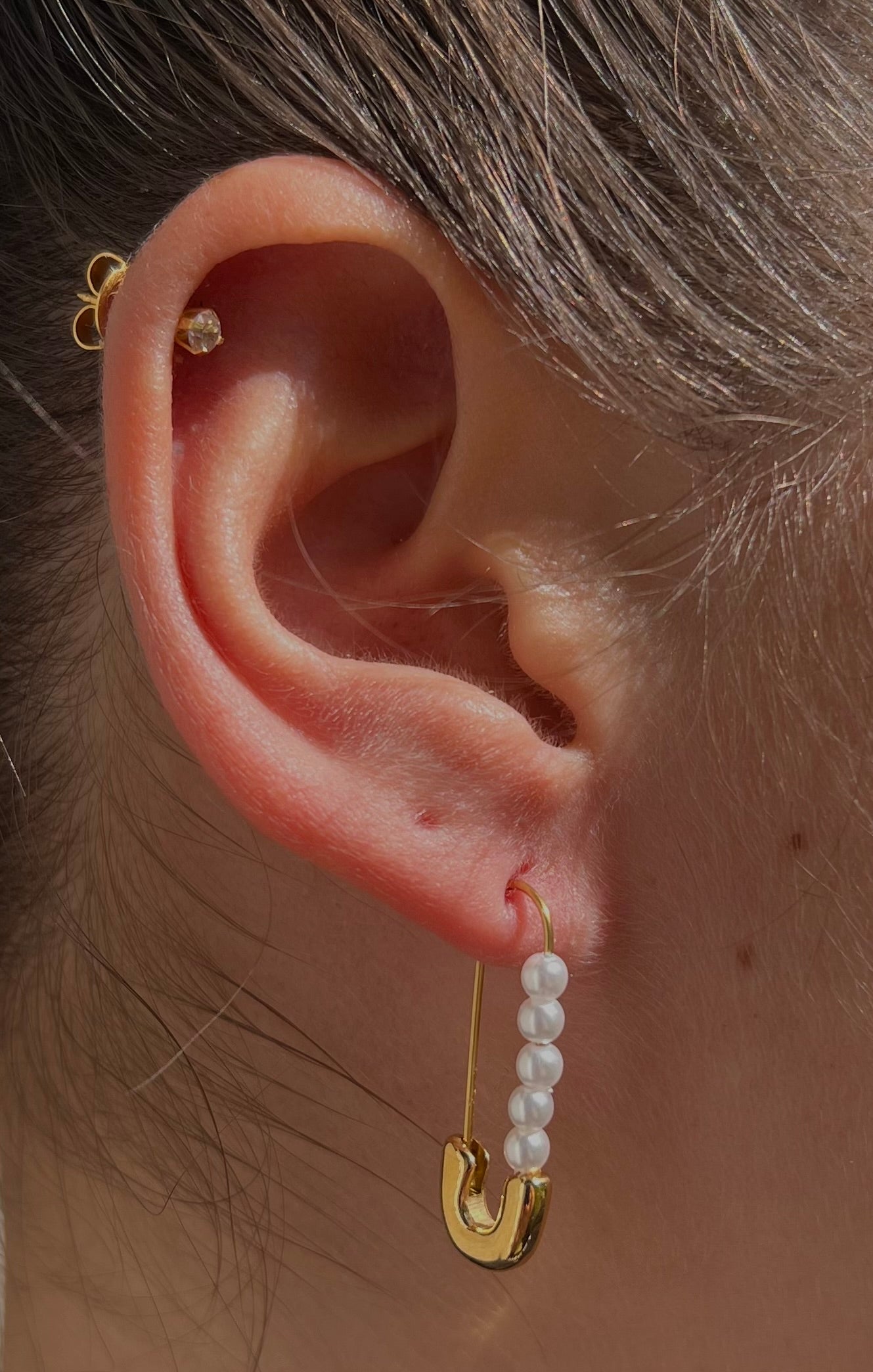 Pearl Pin Perfection Earrings