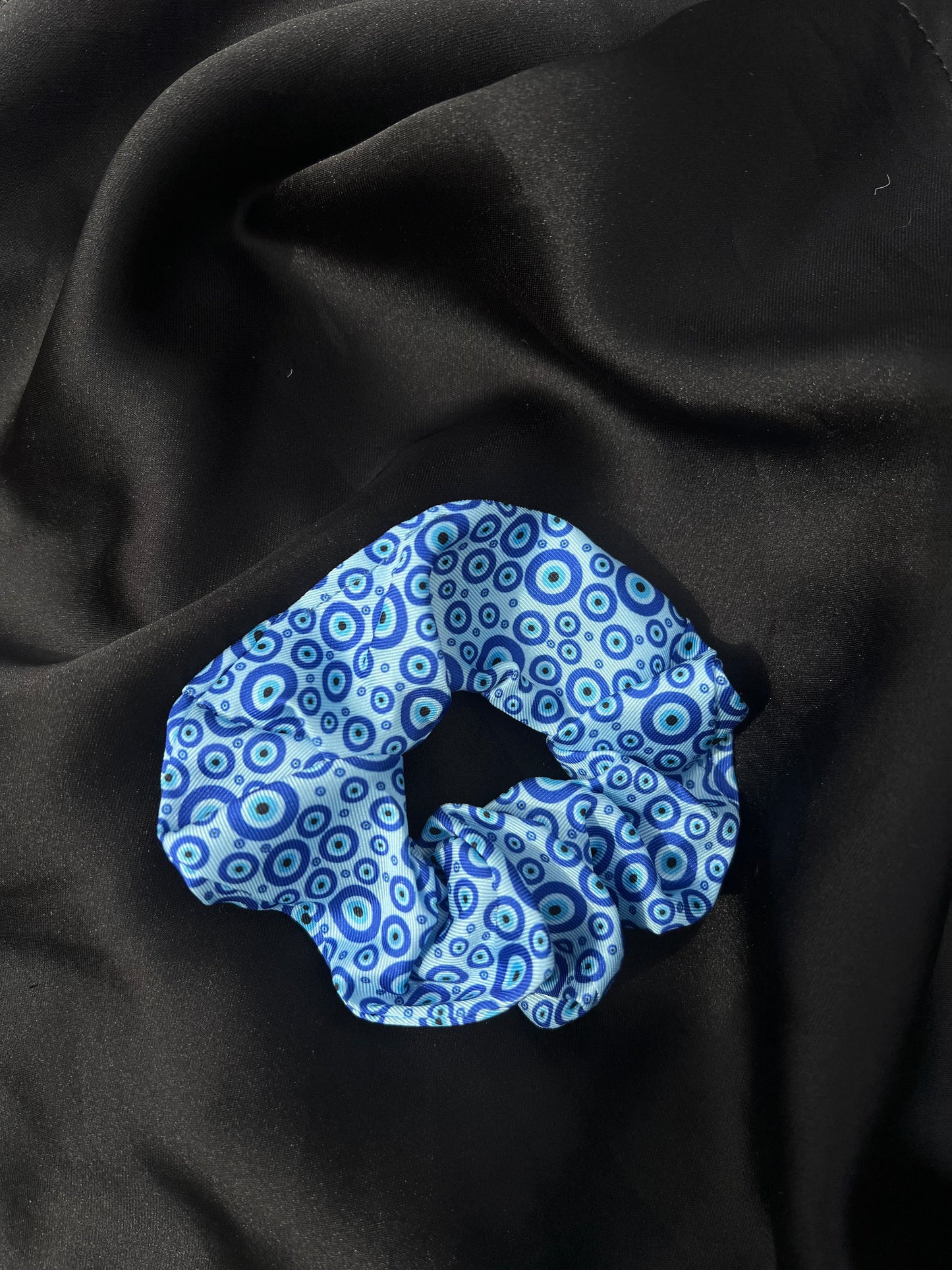 Evil Eye Scrunchie