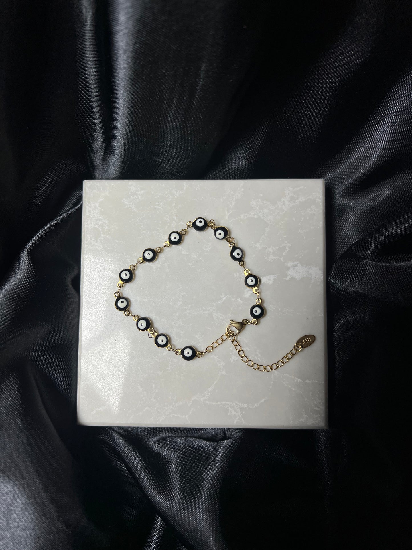 Black Evil Eye Bracelet