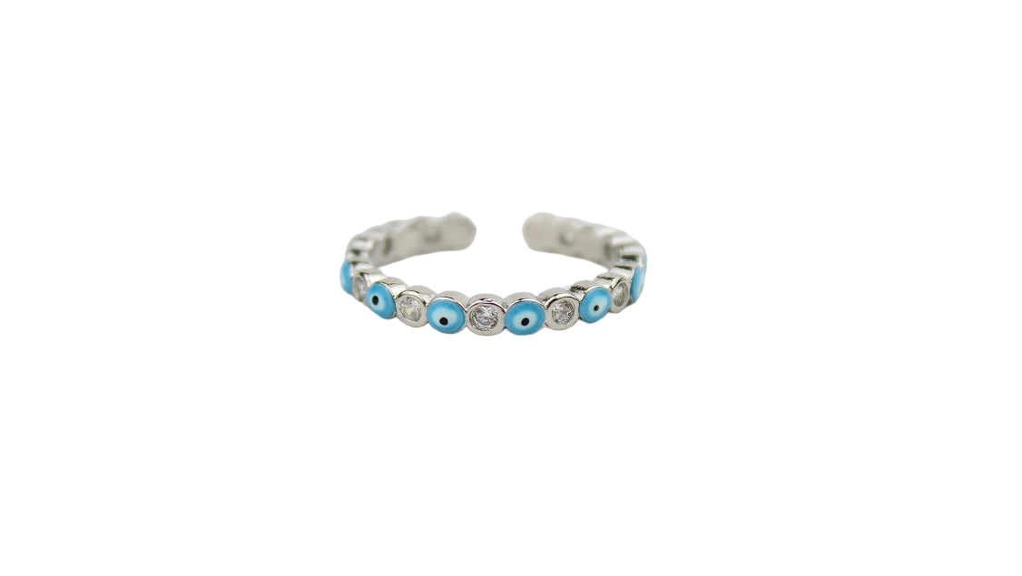 Dainty Open Eyes Rings
