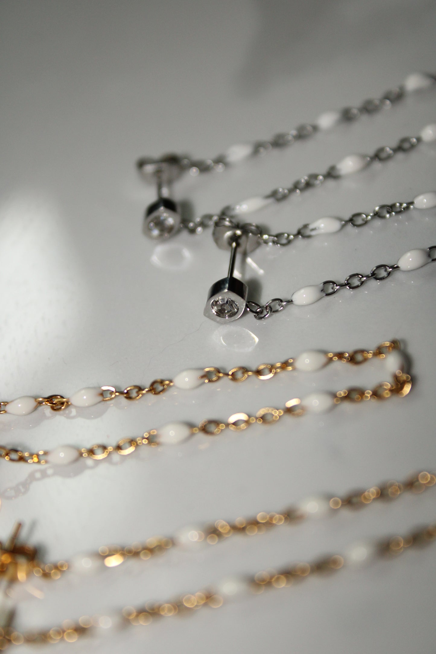Bubble Strand Earrings
