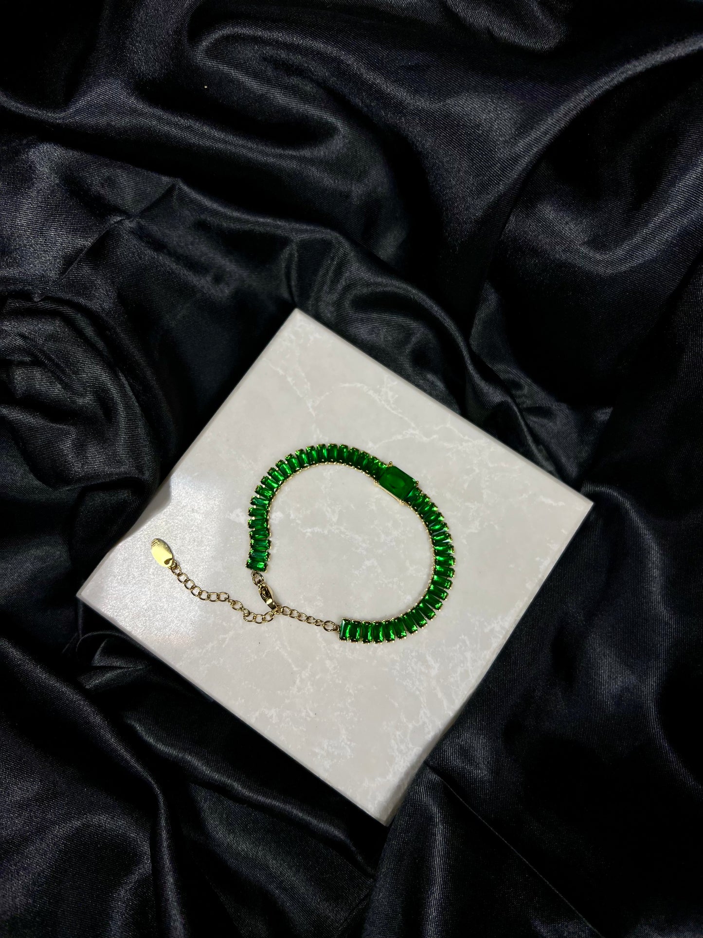 Emerald Elegance Bracelet