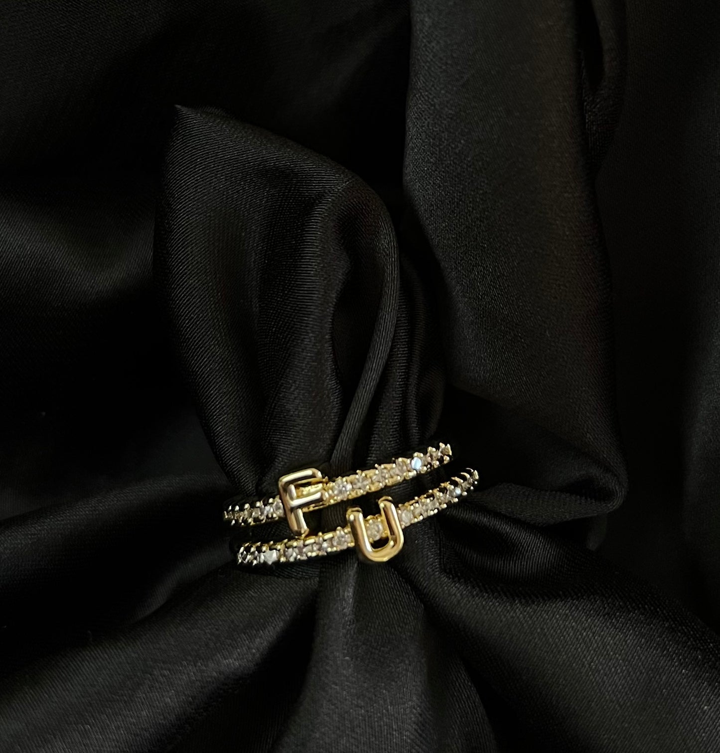 Haters Ring Set
