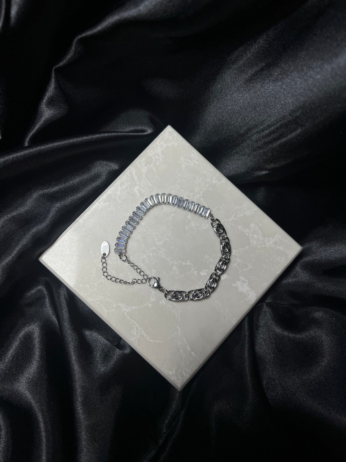 Iced Swirl Bracelet
