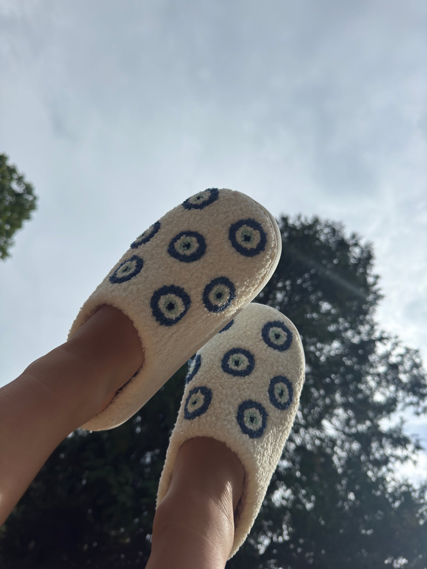 Multi Eye Slippers