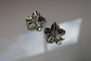 Silver Flower Earrings