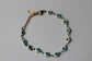 Blue Beaded Eye Bracelet