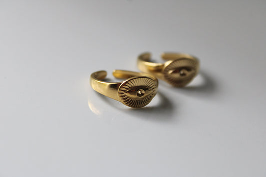 Golden Eye Ring