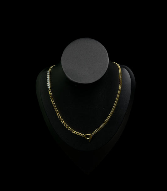 Golden Trio Necklace