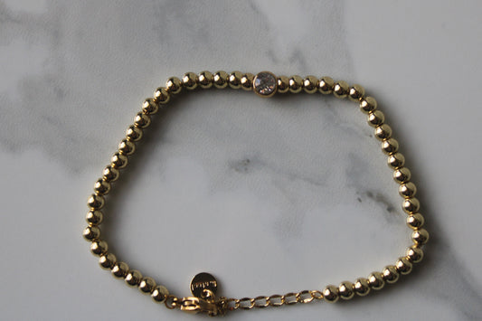 Diamond Beaded Bracelet