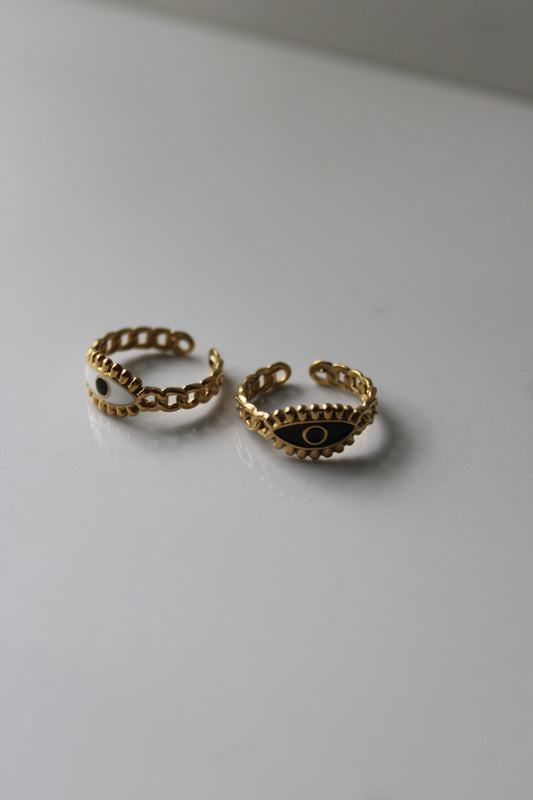 Braided Eye Ring
