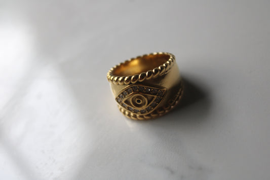 Bold Evil Eye Ring