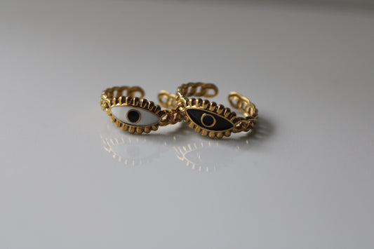 Braided Eye Ring