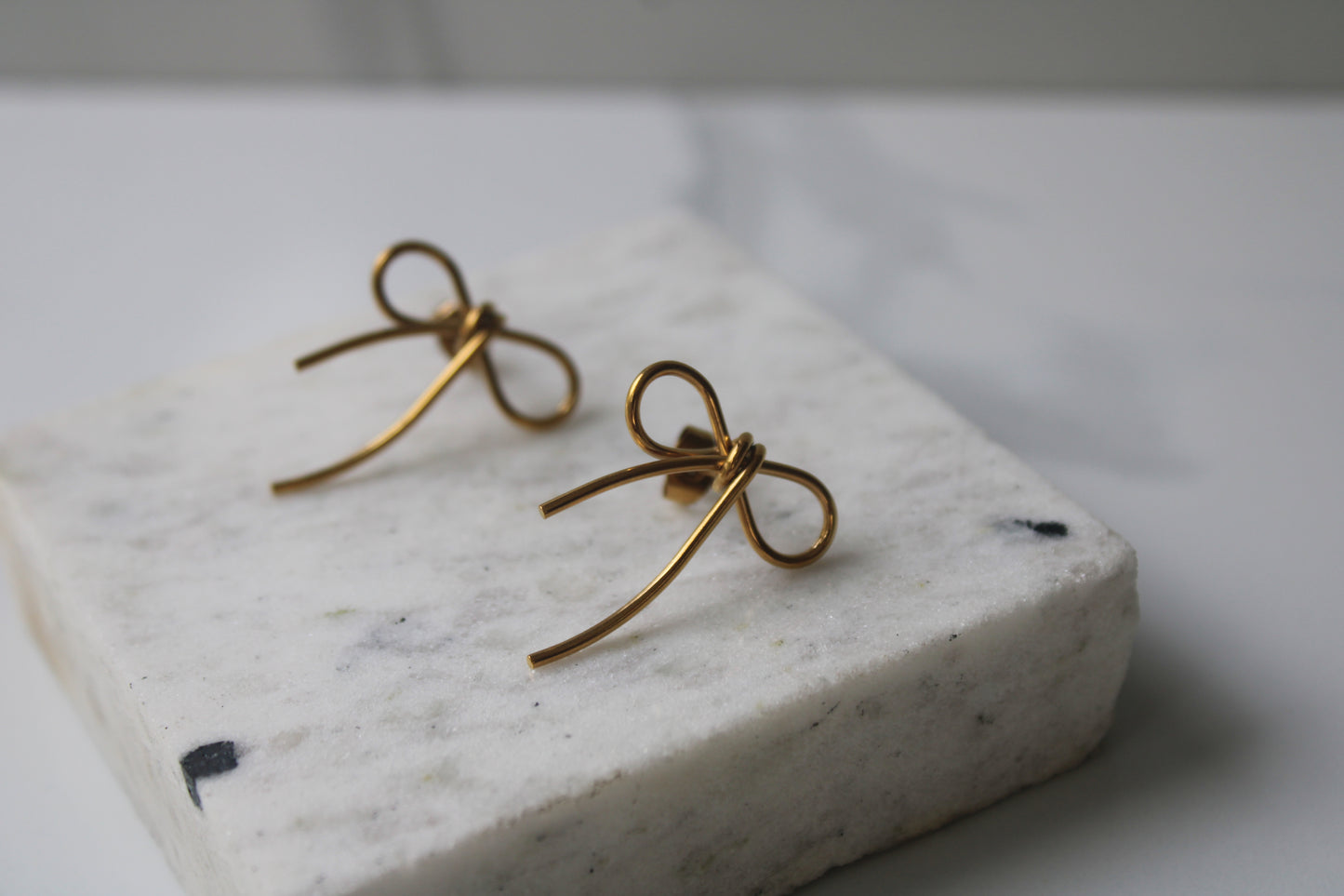 Dainty Bow Earrings