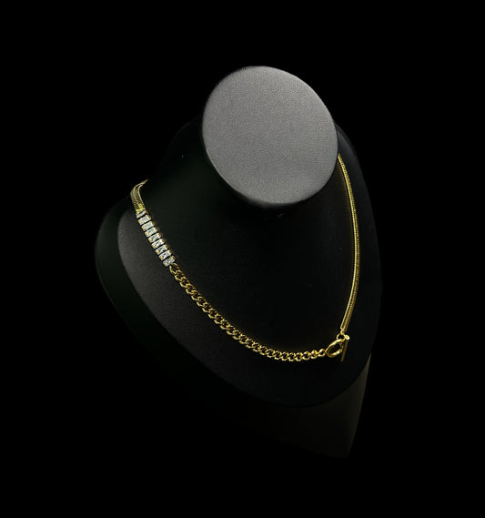 Golden Trio Necklace