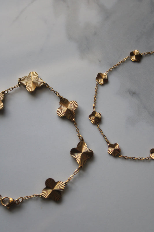 Golden Clover Bracelets