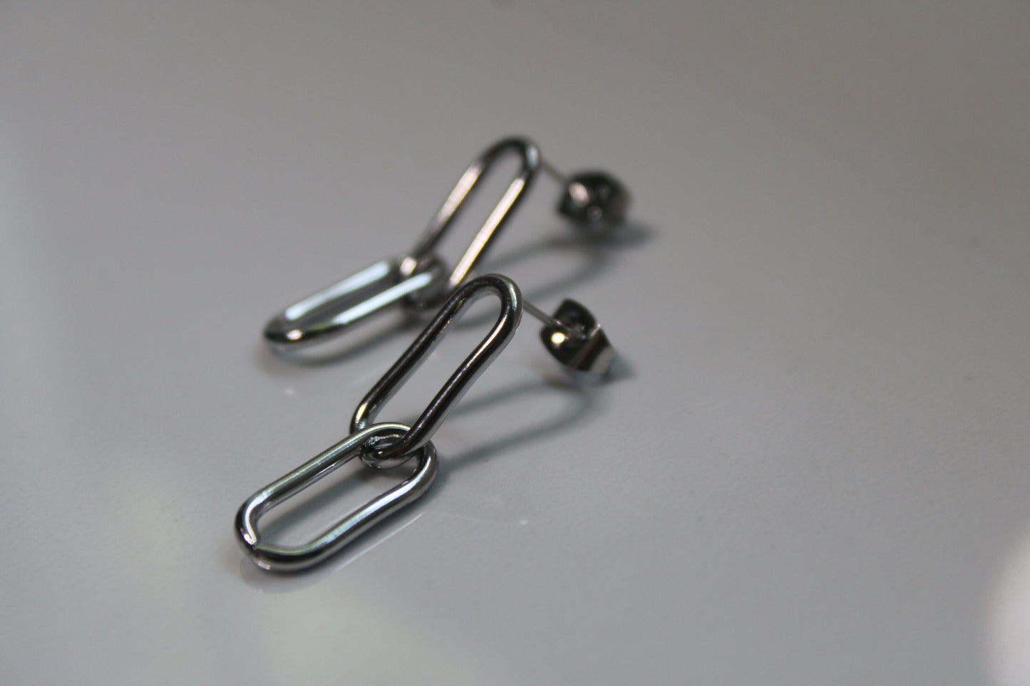 Silver Drop Earrings