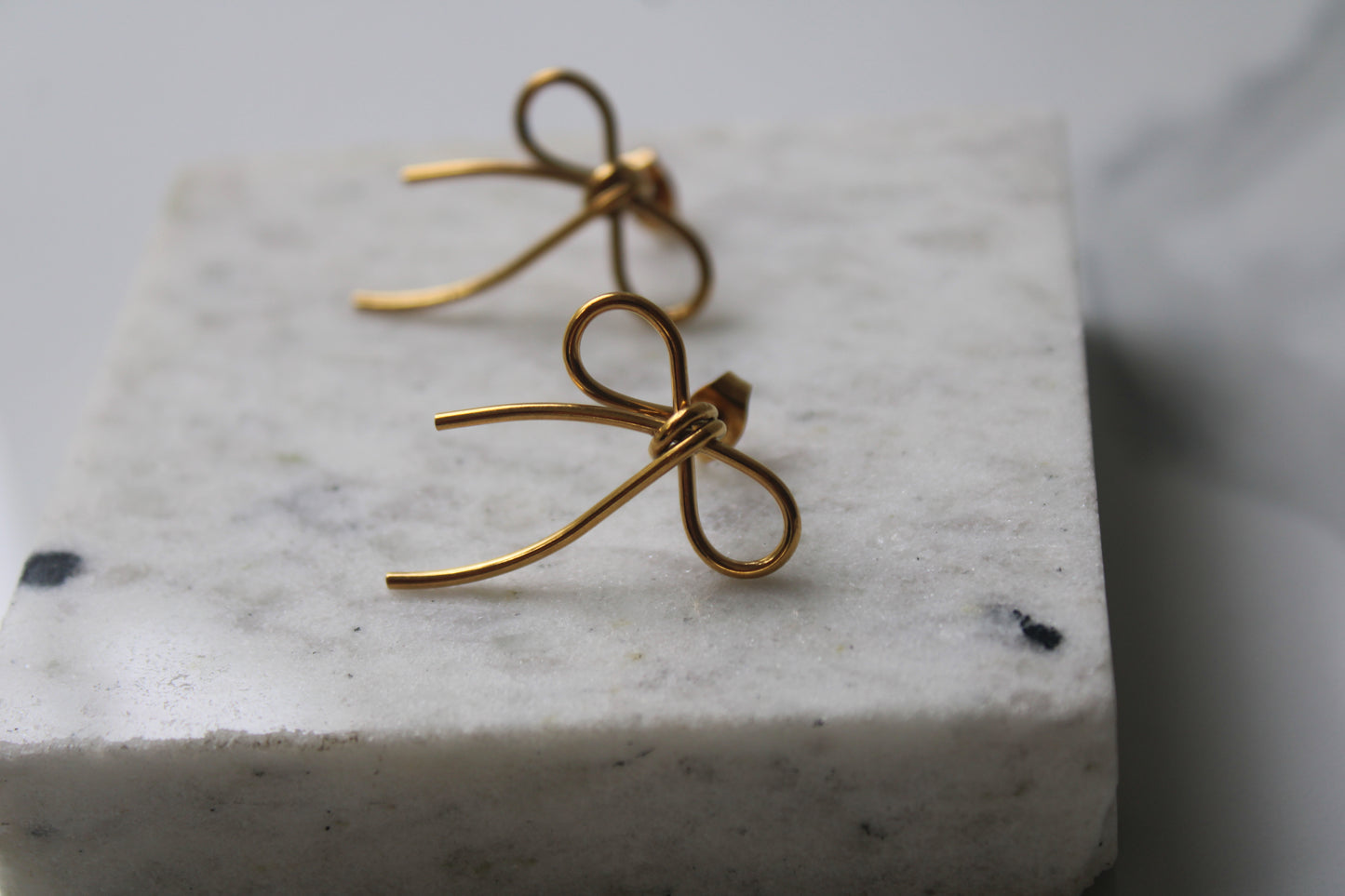 Dainty Bow Earrings