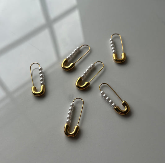 Pearl Pin Perfection Earrings