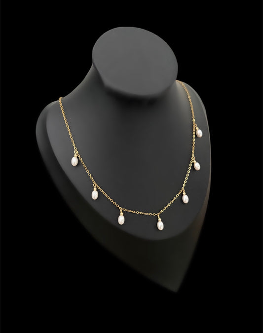 Pearl Goddess Necklace
