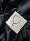 Heartfelt Gold Chain Bracelet