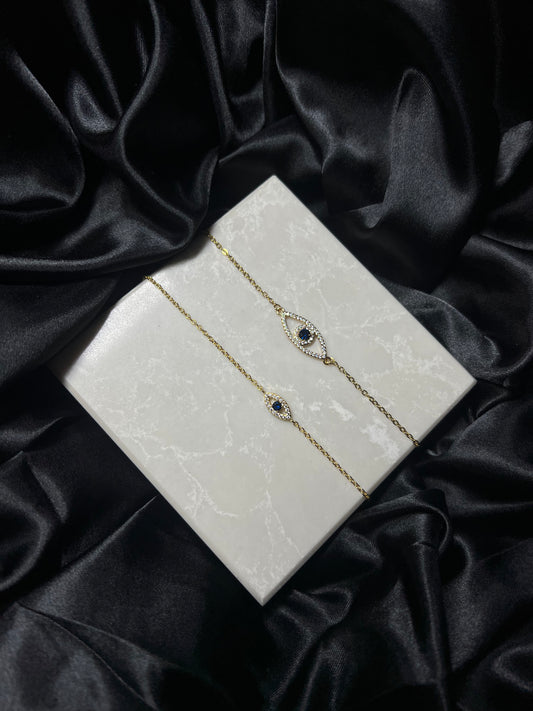 Sapphire Eye Bracelet