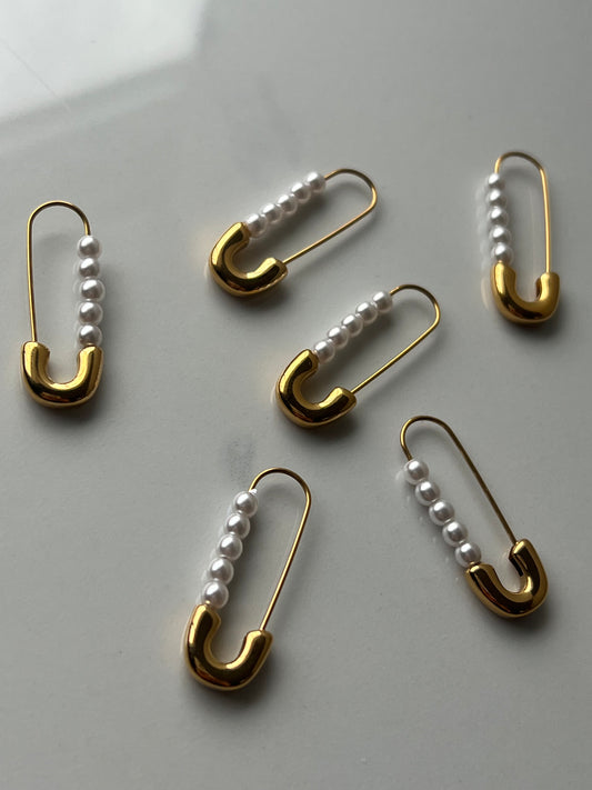Pearl Pin Perfection Earrings