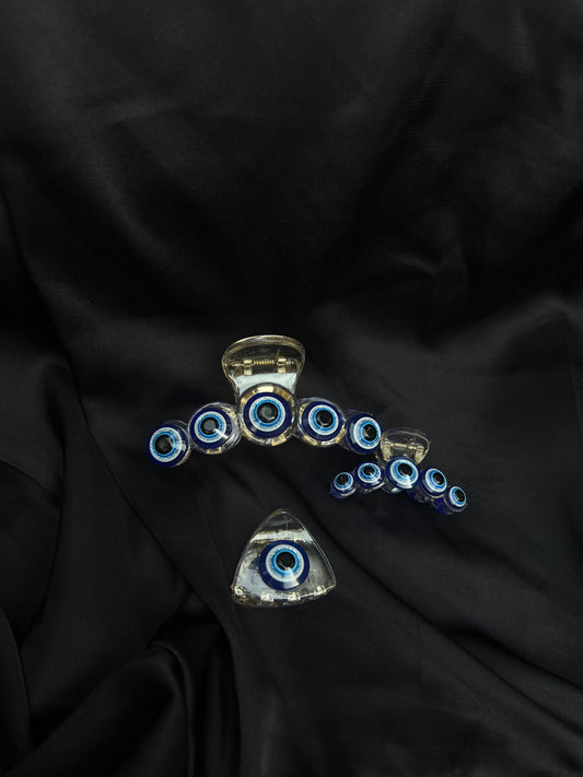 ALL EYES ON THE HAIR EVIL EYE HAIR CLIPS